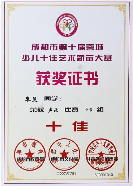 荣誉证书（二）