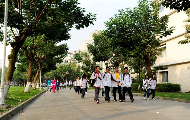 棠外、棠中校园秋色３