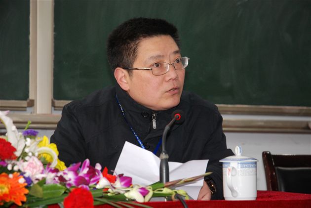 校长助理姚平讲话