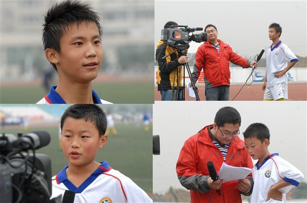 央视五台《足球之夜》栏目关注棠外男足班