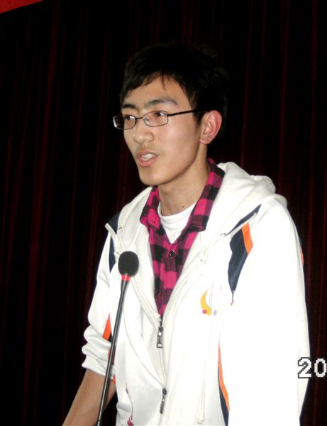 学生代表发言
