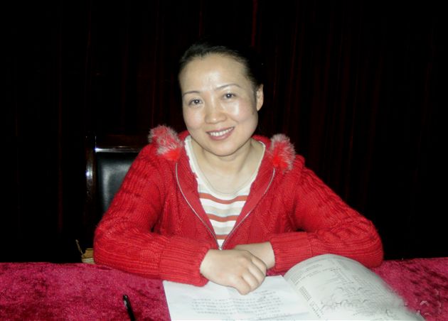 双流县知名作家付厚蓉女士