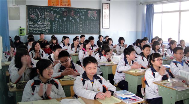 初2011届召开家长开放日活动3