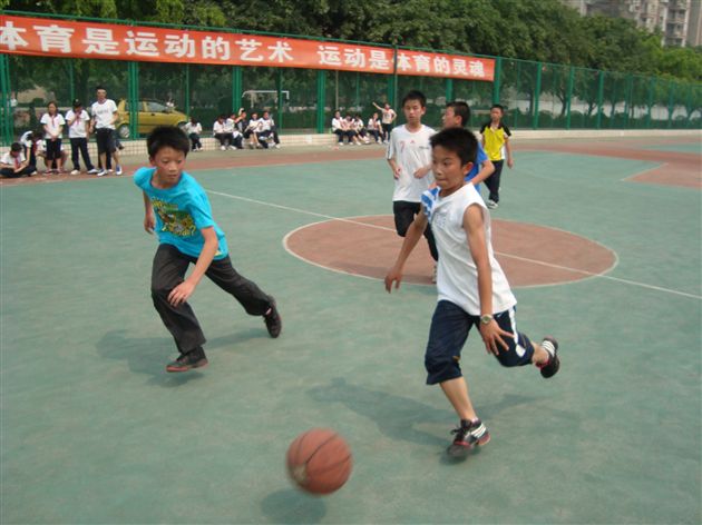 附小篮球对抗赛2