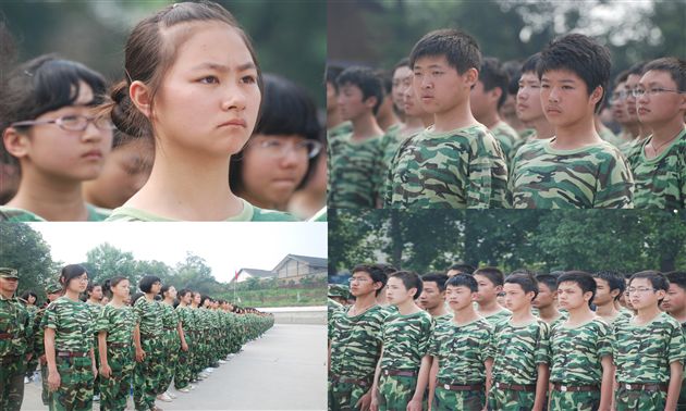 初2011届学生军训3