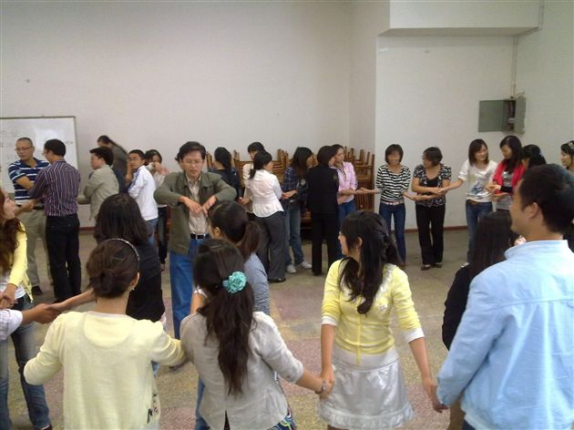 团体心理辅导活动设计体验现场