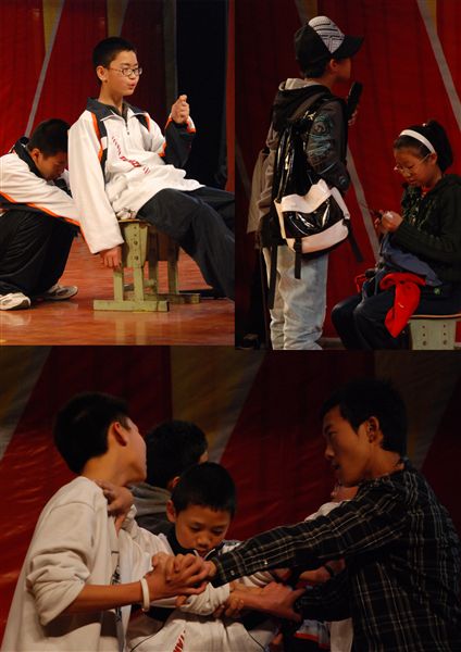 初一年级礼仪表演大赛5