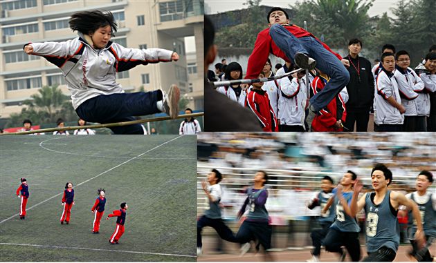 校园运动会   摄影：苏宇