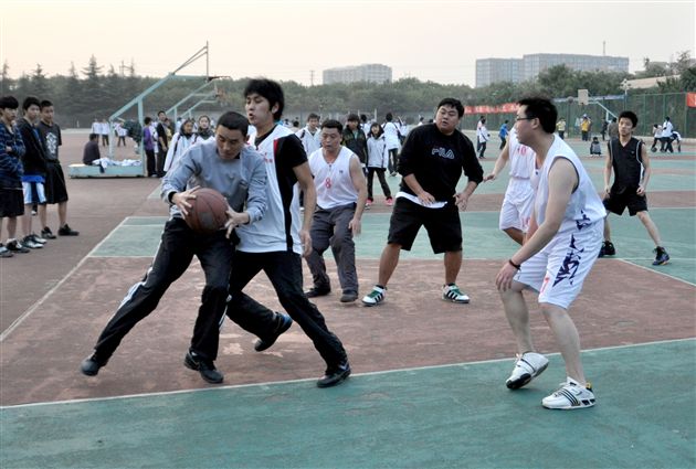 教师篮球联谊赛7
