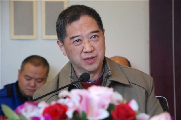 省教育学会书法专委会会长张景岳致辞