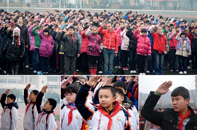 棠外附小隆重举行2010—2011学年度下期开学典礼