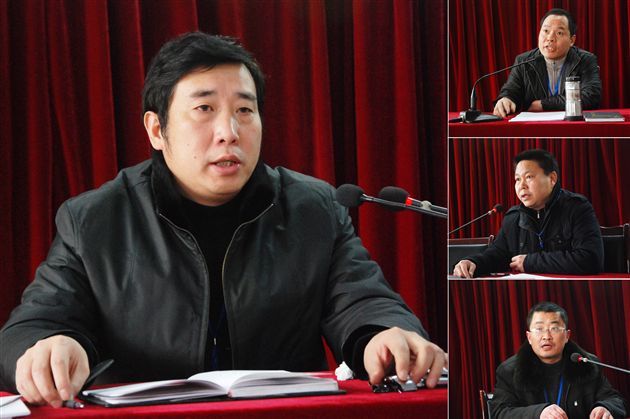 棠外高中部三组长会议1