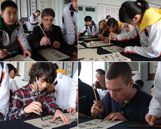 美国高德学院代表团访问棠外