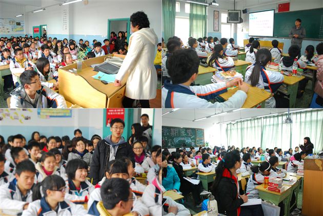 夹江外国语学校到棠中外语学校学习交流