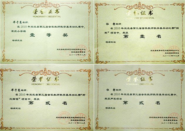 棠中外语学校音乐教师在县“五项基本功大赛”中获佳绩