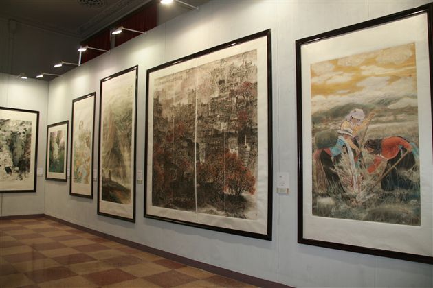 棠中外语学校教师郭彦飞作品在北京中国军事博物馆展出