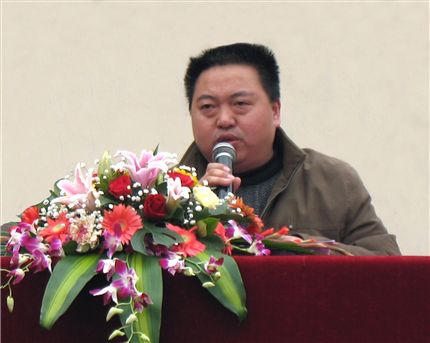 棠中举行2007至2008学年度下期开学典礼(二)：学校党总支书记、校长熊伟讲话